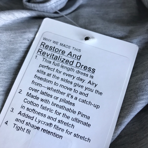 Size 4 | Lululemon Restore + Revitalize Dress NEW - Picture 7 of 8